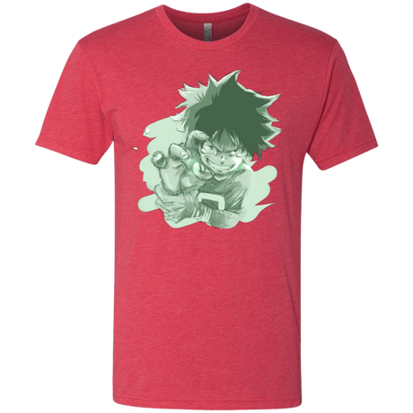 T-Shirts Vintage Red / Small Deku Sketch Men's Triblend T-Shirt