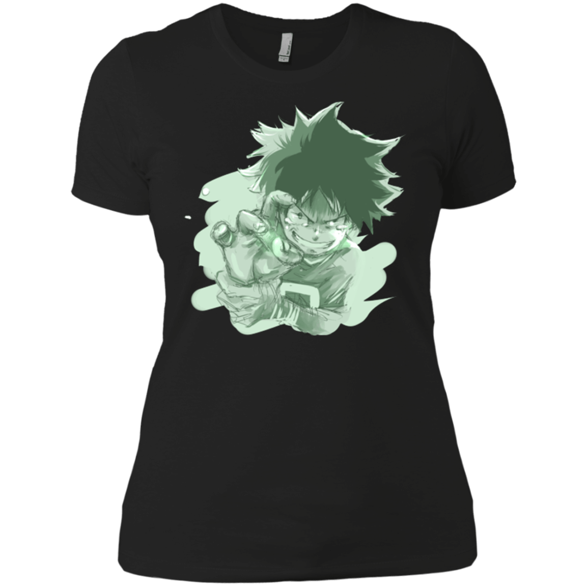 T-Shirts Black / X-Small Deku Sketch Women's Premium T-Shirt
