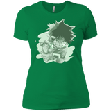 T-Shirts Kelly Green / X-Small Deku Sketch Women's Premium T-Shirt