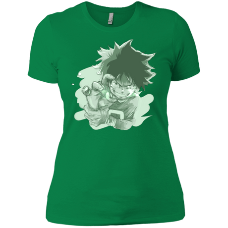 T-Shirts Kelly Green / X-Small Deku Sketch Women's Premium T-Shirt