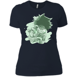 T-Shirts Midnight Navy / X-Small Deku Sketch Women's Premium T-Shirt