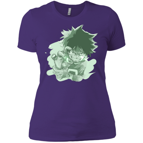 T-Shirts Purple / X-Small Deku Sketch Women's Premium T-Shirt