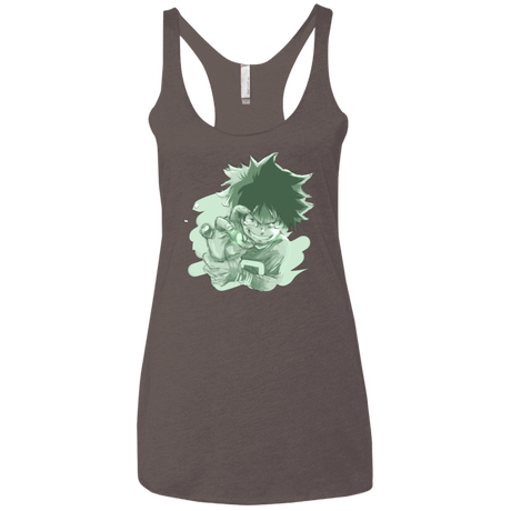 T-Shirts Macchiato / X-Small Deku Sketch Women's Triblend Racerback Tank