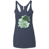 T-Shirts Vintage Navy / X-Small Deku Sketch Women's Triblend Racerback Tank