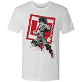 T-Shirts Heather White / S Deku sumi-e Men's Triblend T-Shirt