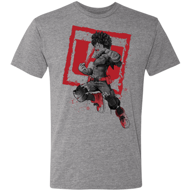 T-Shirts Premium Heather / S Deku sumi-e Men's Triblend T-Shirt