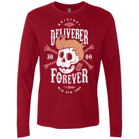 T-Shirts Cardinal / Small Deliverer Forever Men's Premium Long Sleeve
