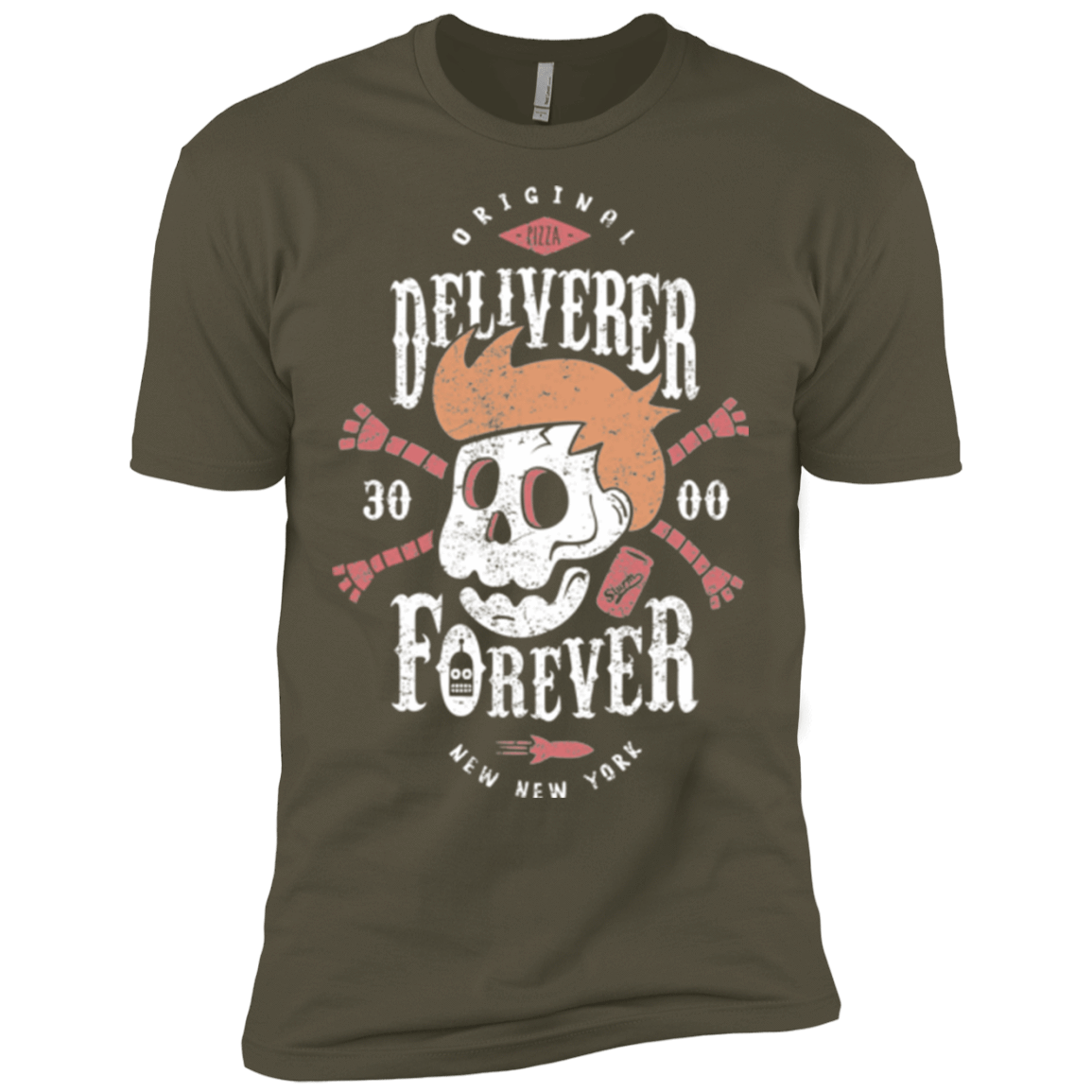 T-Shirts Military Green / X-Small Deliverer Forever Men's Premium T-Shirt