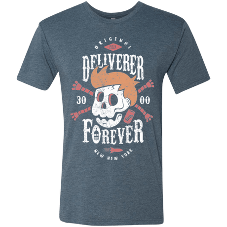 T-Shirts Indigo / Small Deliverer Forever Men's Triblend T-Shirt