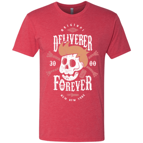 T-Shirts Vintage Red / Small Deliverer Forever Men's Triblend T-Shirt