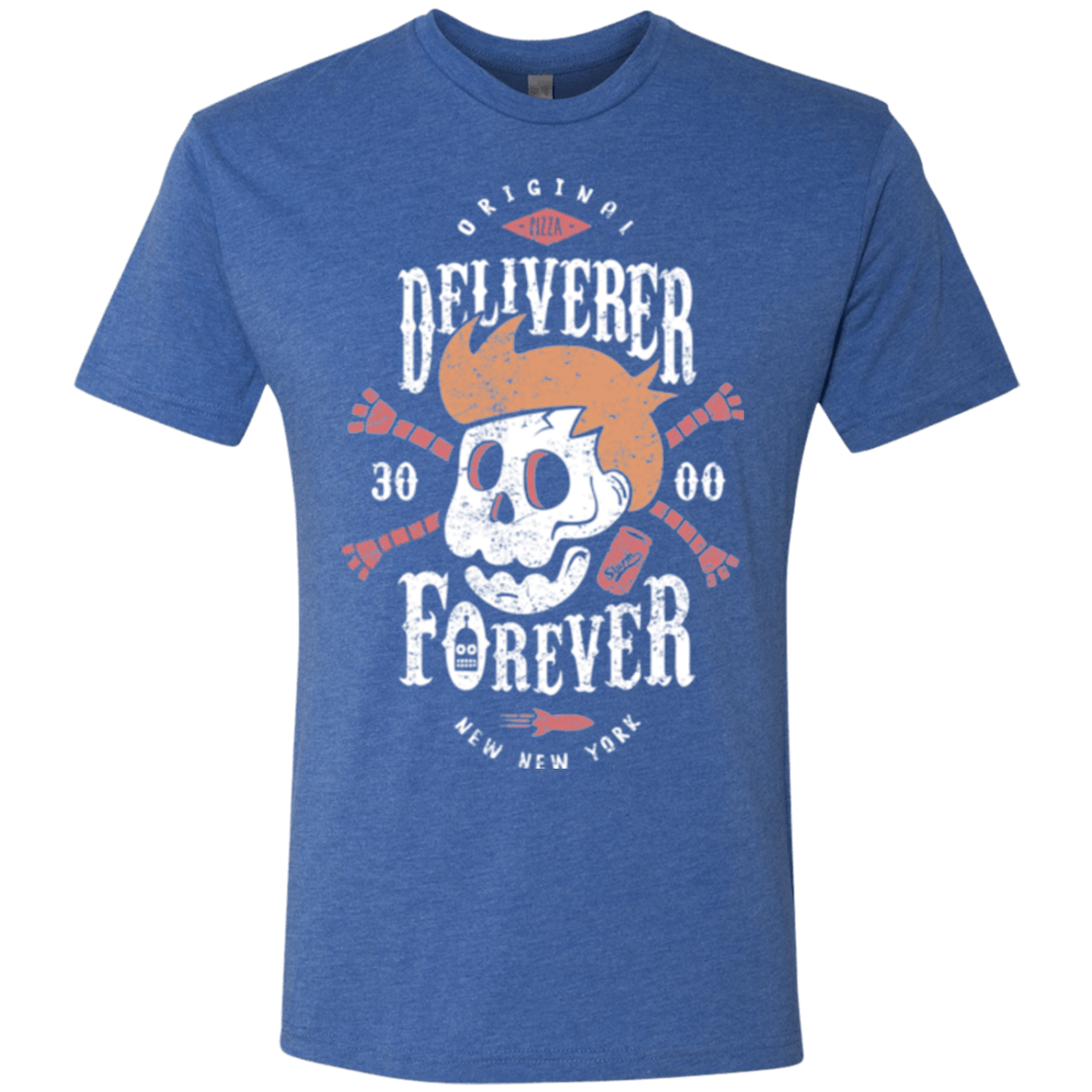 T-Shirts Vintage Royal / Small Deliverer Forever Men's Triblend T-Shirt