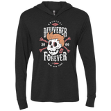 T-Shirts Vintage Black / X-Small Deliverer Forever Triblend Long Sleeve Hoodie Tee
