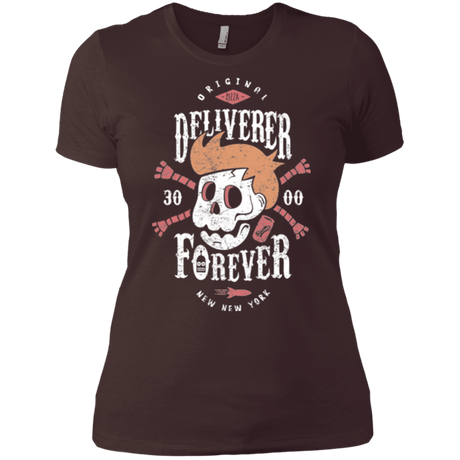 T-Shirts Dark Chocolate / X-Small Deliverer Forever Women's Premium T-Shirt