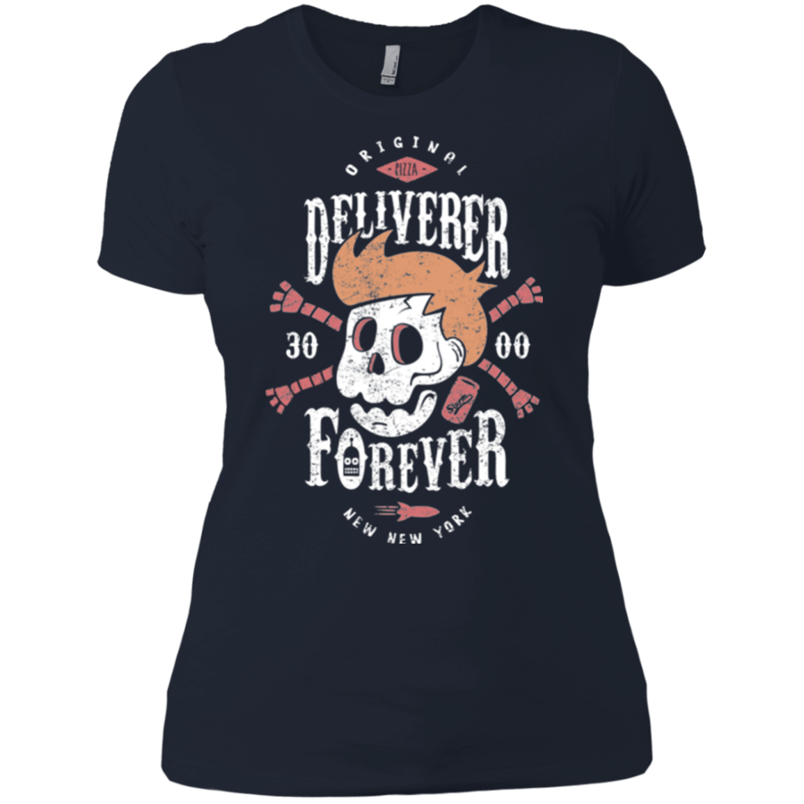 T-Shirts Midnight Navy / X-Small Deliverer Forever Women's Premium T-Shirt