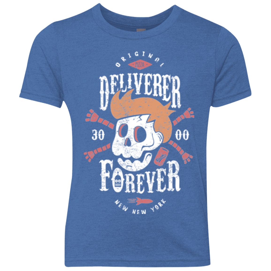T-Shirts Vintage Royal / YXS Deliverer Forever Youth Triblend T-Shirt