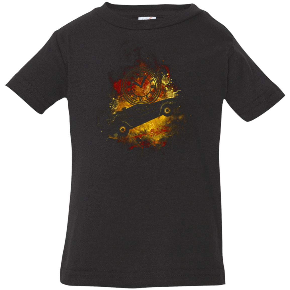 T-Shirts Black / 6 Months DELOREAN ART Infant Premium T-Shirt