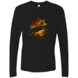 T-Shirts Black / Small DELOREAN ART Men's Premium Long Sleeve