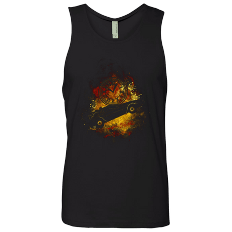 T-Shirts Black / Small DELOREAN ART Men's Premium Tank Top