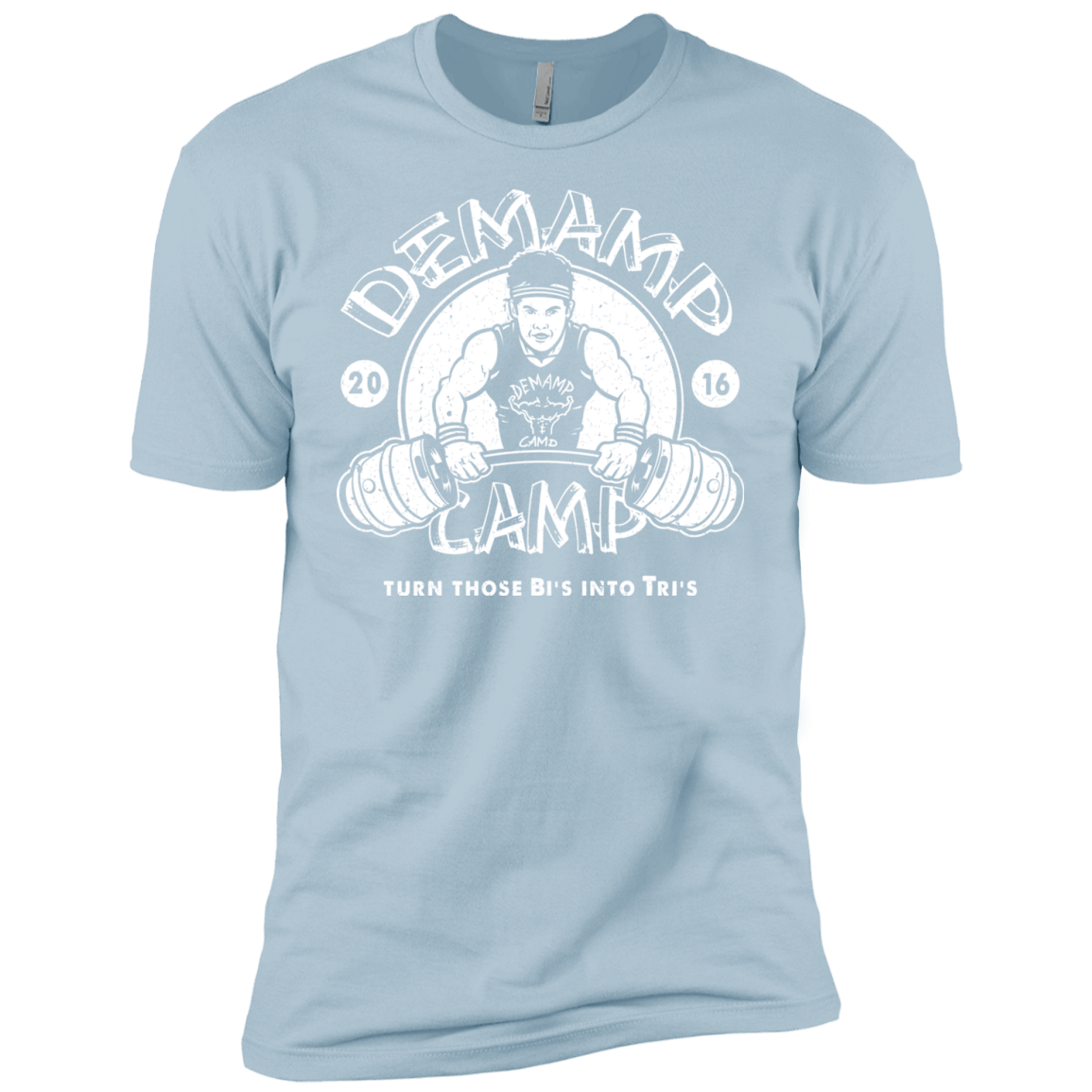 T-Shirts Light Blue / YXS Demamp Camp Boys Premium T-Shirt