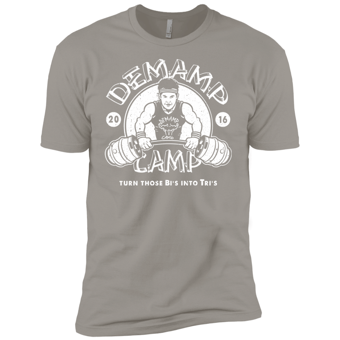 T-Shirts Light Grey / YXS Demamp Camp Boys Premium T-Shirt