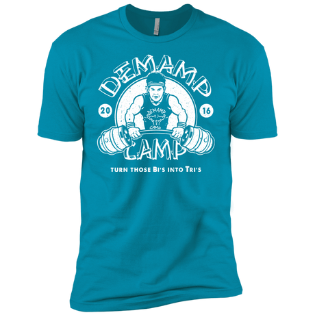 T-Shirts Turquoise / YXS Demamp Camp Boys Premium T-Shirt