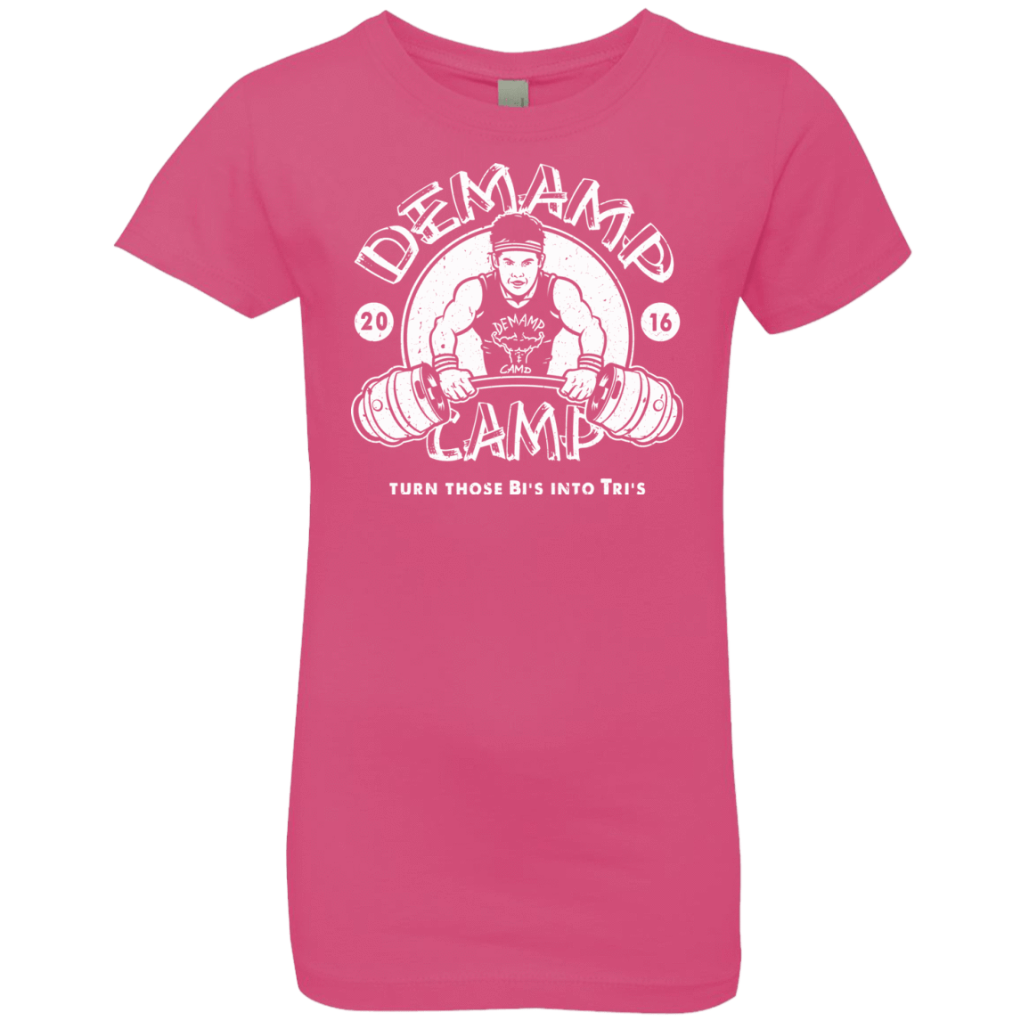 T-Shirts Hot Pink / YXS Demamp Camp Girls Premium T-Shirt
