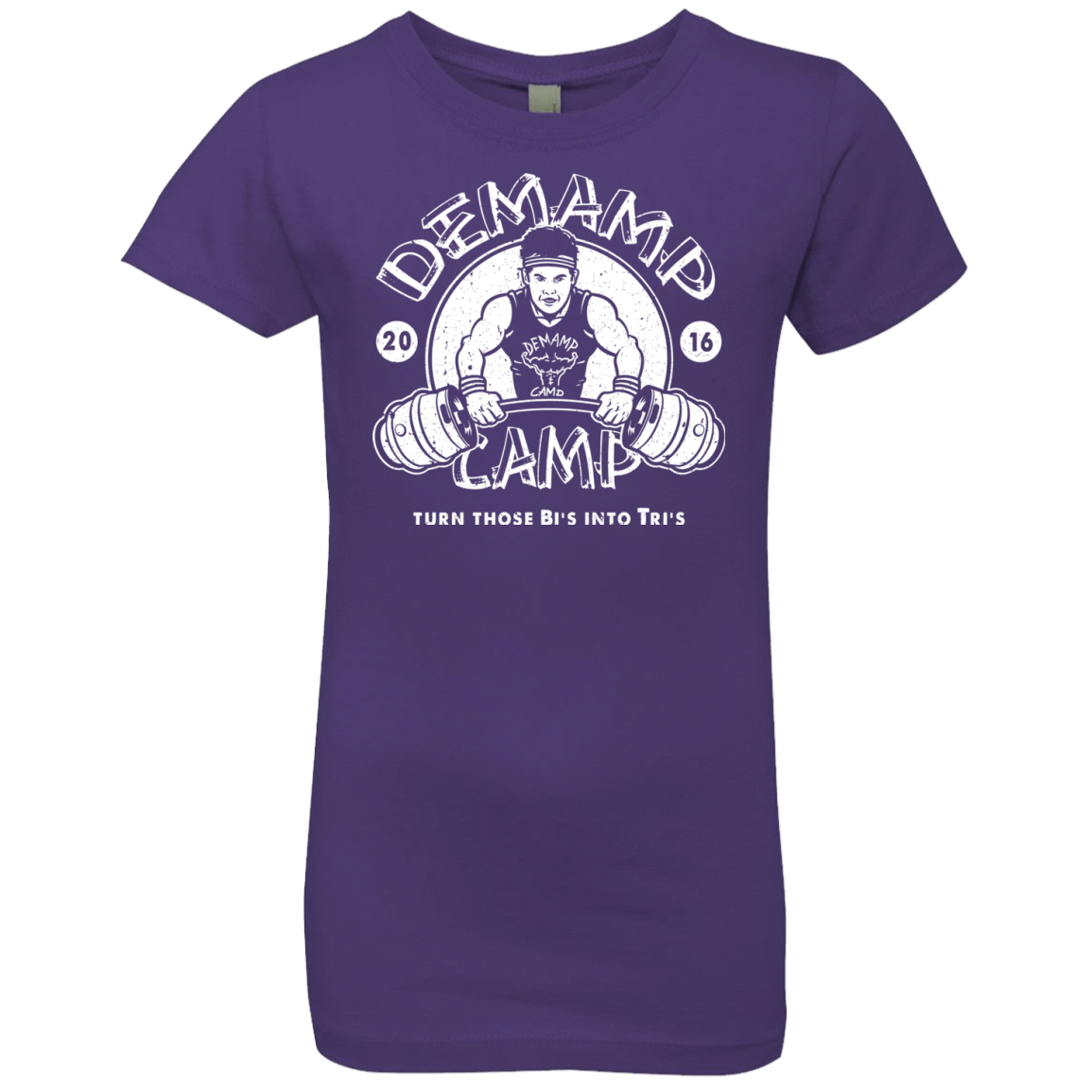 T-Shirts Purple Rush / YXS Demamp Camp Girls Premium T-Shirt