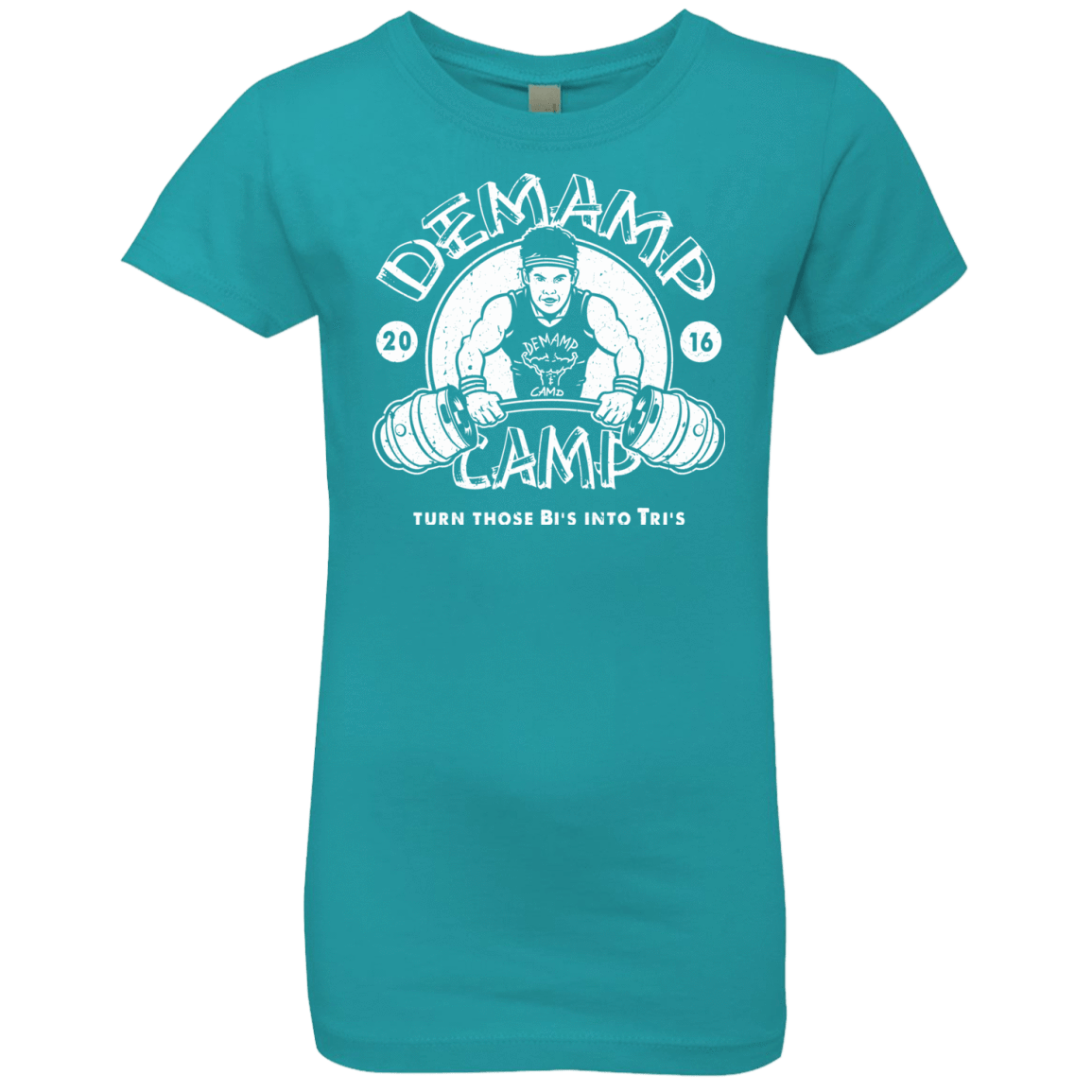 T-Shirts Tahiti Blue / YXS Demamp Camp Girls Premium T-Shirt