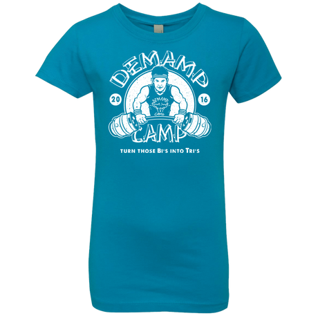 T-Shirts Turquoise / YXS Demamp Camp Girls Premium T-Shirt