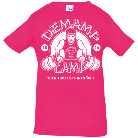 T-Shirts Hot Pink / 6 Months Demamp Camp Infant Premium T-Shirt