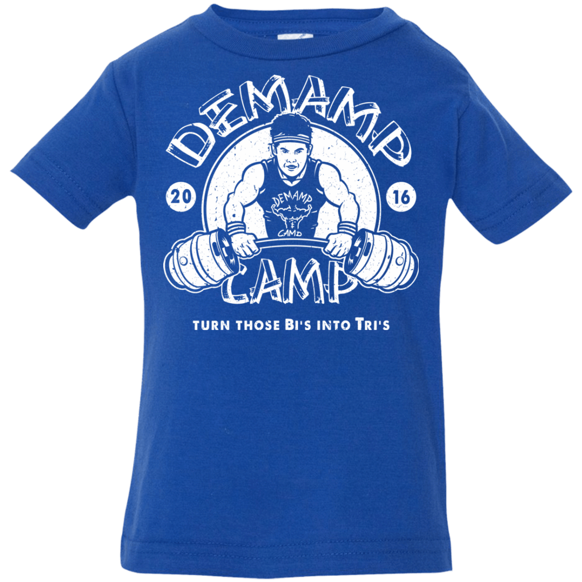 T-Shirts Royal / 6 Months Demamp Camp Infant Premium T-Shirt