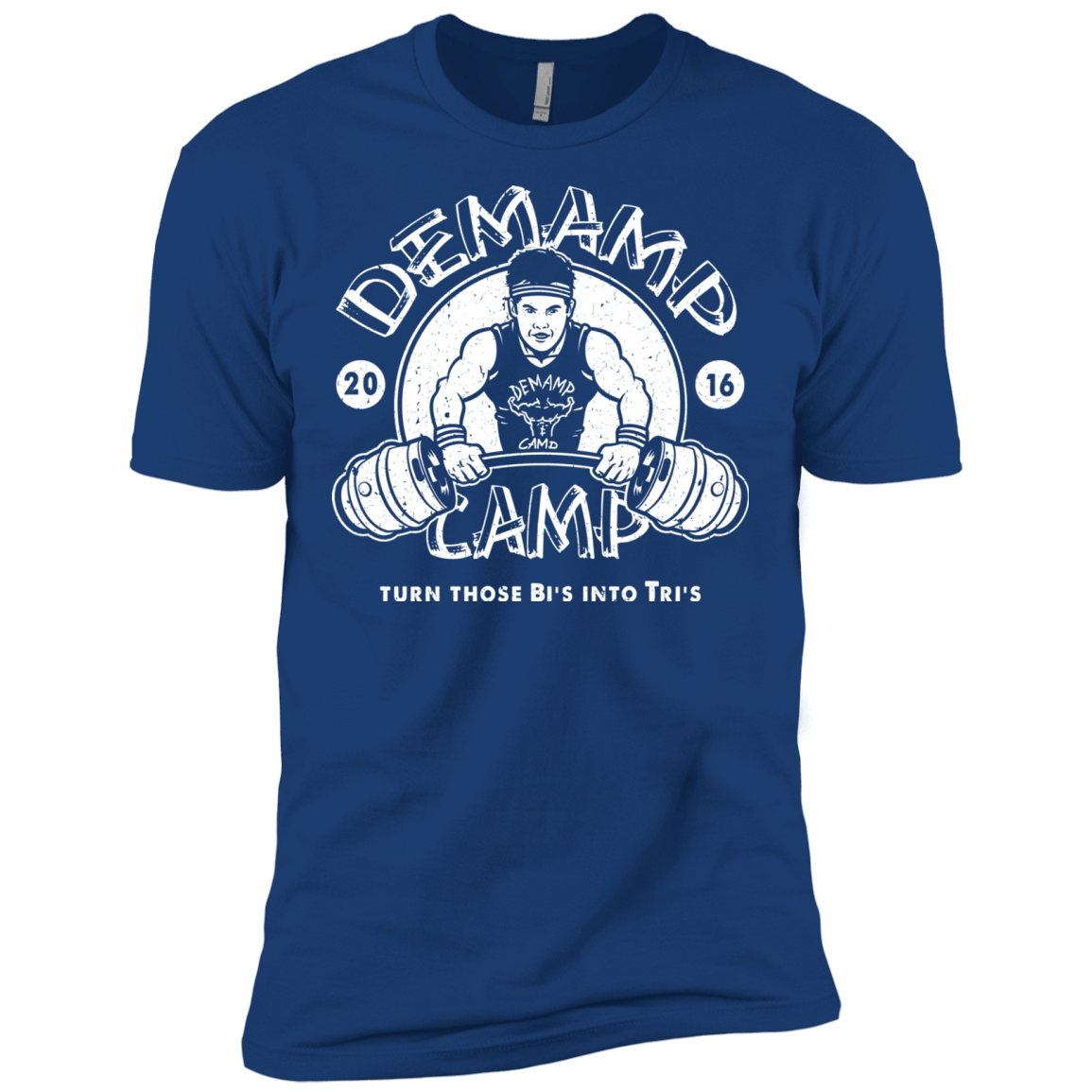 T-Shirts Royal / X-Small Demamp Camp Men's Premium T-Shirt
