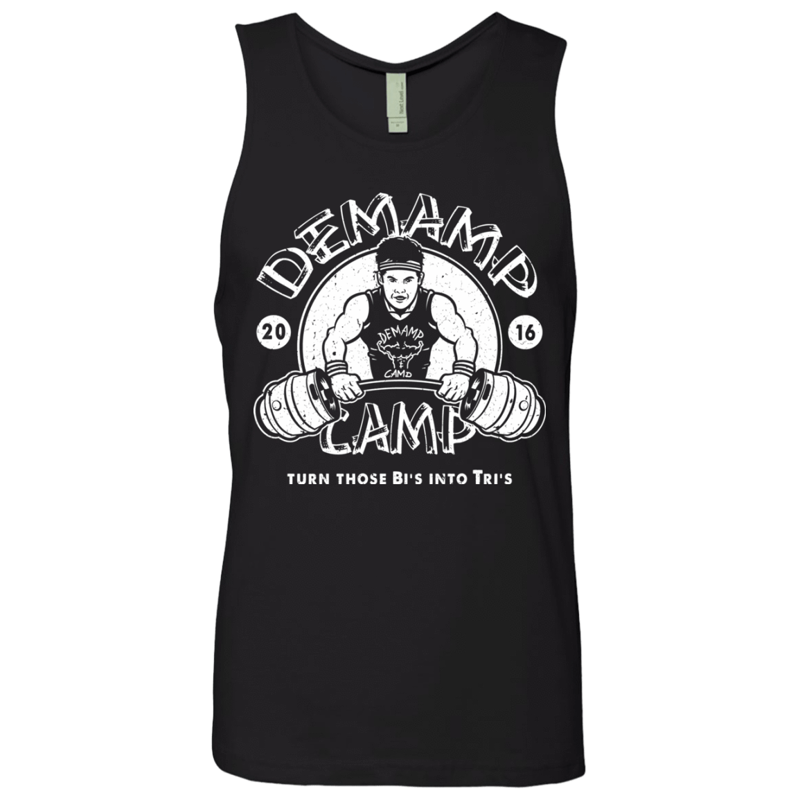 T-Shirts Black / Small Demamp Camp Men's Premium Tank Top