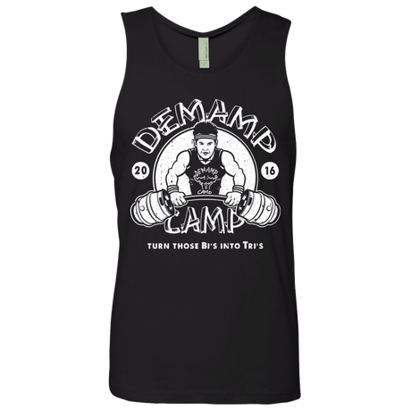 T-Shirts Black / Small Demamp Camp Men's Premium Tank Top