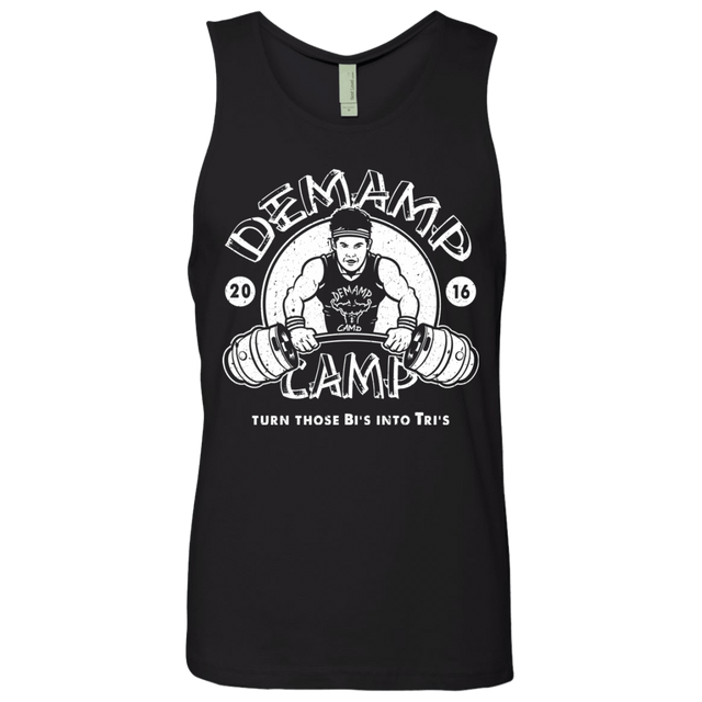 T-Shirts Black / Small Demamp Camp Men's Premium Tank Top