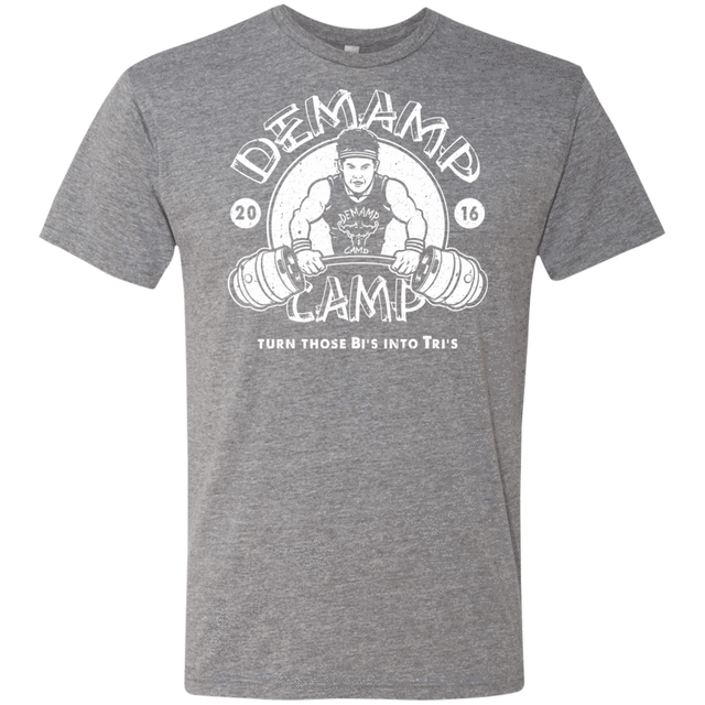 T-Shirts Premium Heather / Small Demamp Camp Men's Triblend T-Shirt