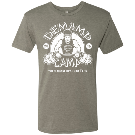 T-Shirts Venetian Grey / Small Demamp Camp Men's Triblend T-Shirt