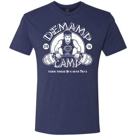 T-Shirts Vintage Navy / Small Demamp Camp Men's Triblend T-Shirt