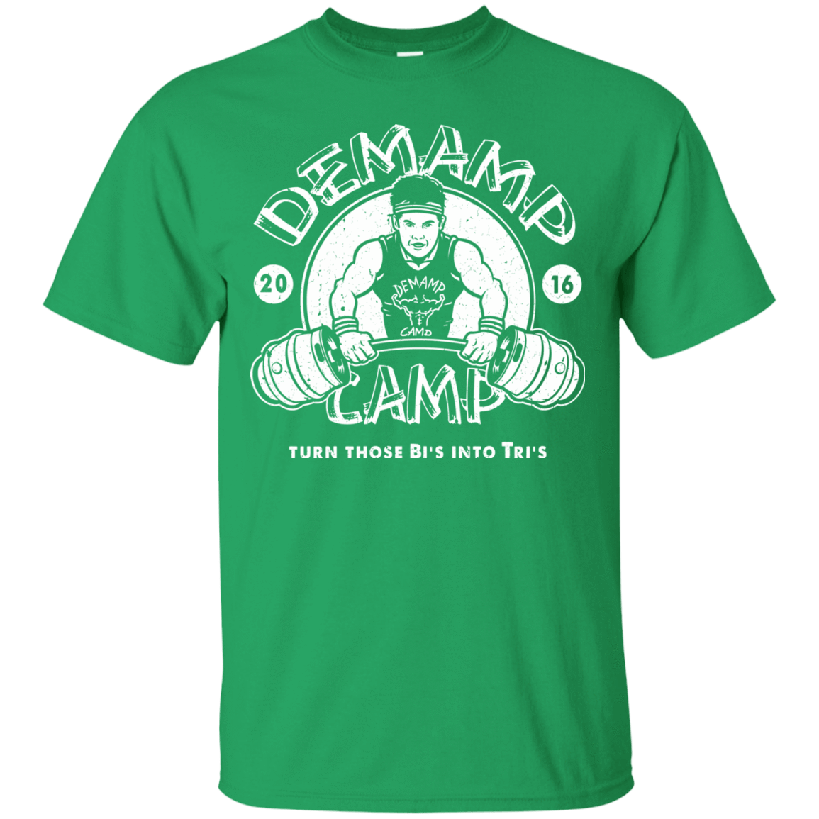 T-Shirts Irish Green / Small Demamp Camp T-Shirt