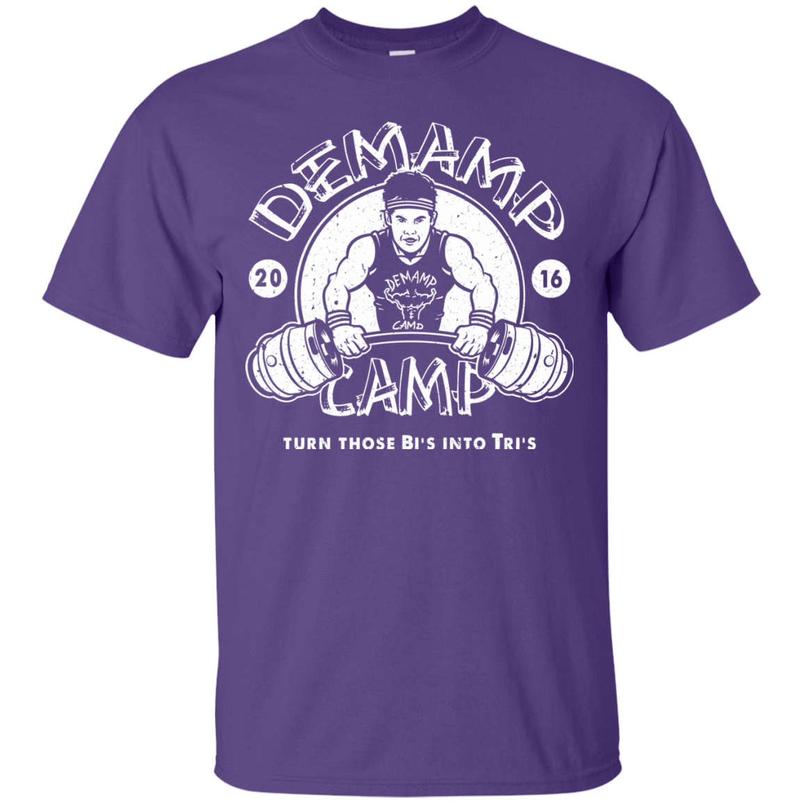 T-Shirts Purple / Small Demamp Camp T-Shirt