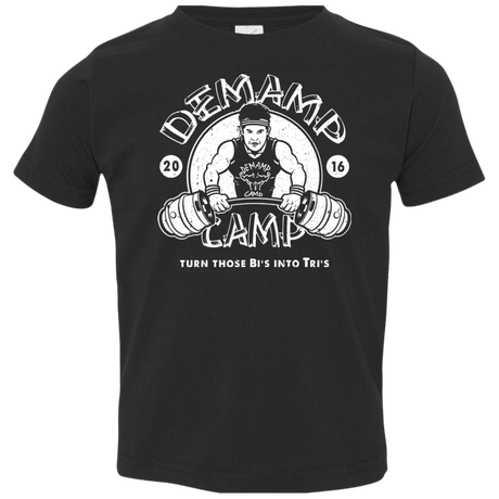 T-Shirts Black / 2T Demamp Camp Toddler Premium T-Shirt