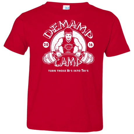 T-Shirts Red / 2T Demamp Camp Toddler Premium T-Shirt