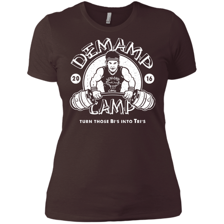 T-Shirts Dark Chocolate / X-Small Demamp Camp Women's Premium T-Shirt