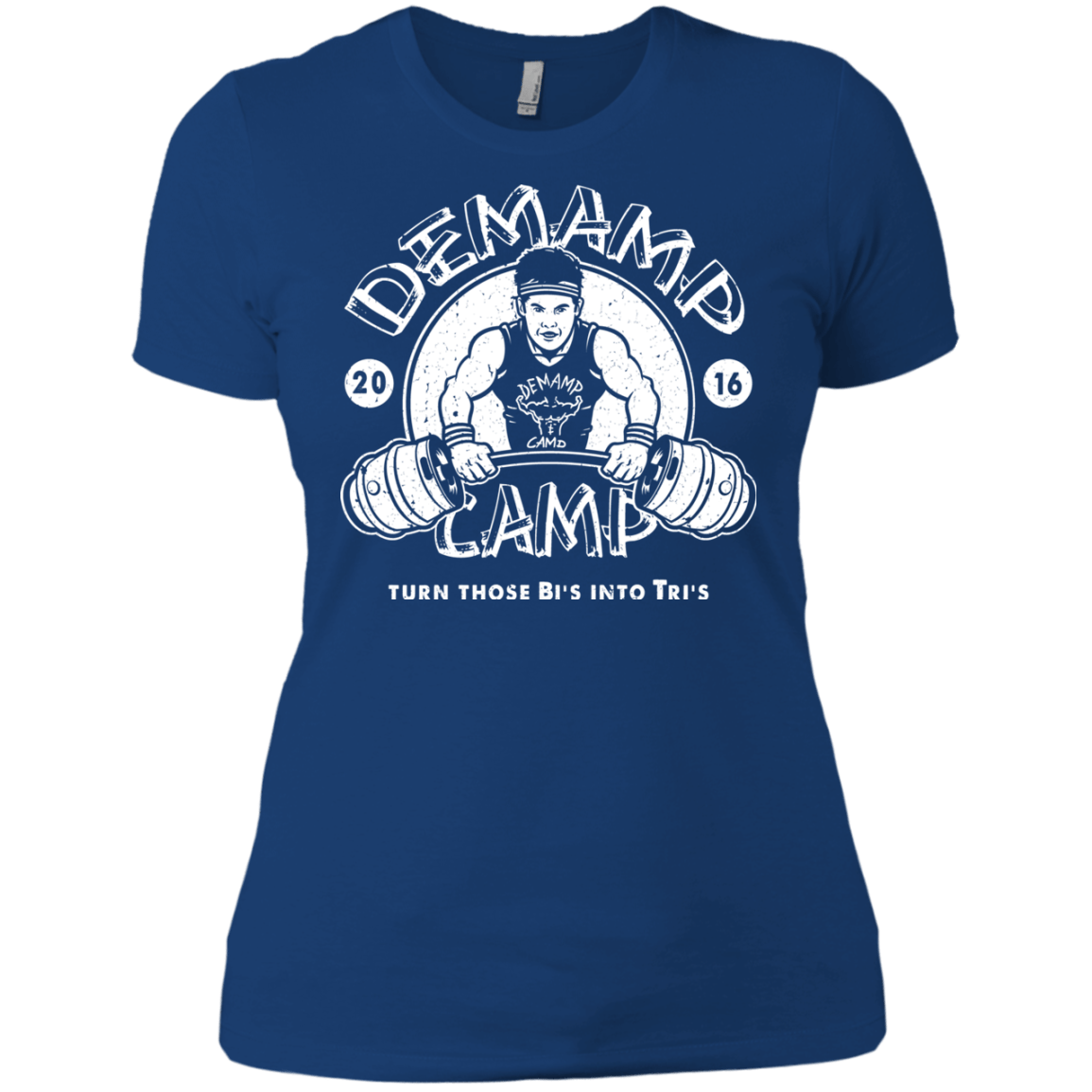 T-Shirts Royal / X-Small Demamp Camp Women's Premium T-Shirt