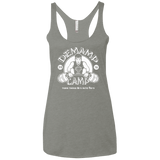 T-Shirts Venetian Grey / X-Small Demamp Camp Women's Triblend Racerback Tank