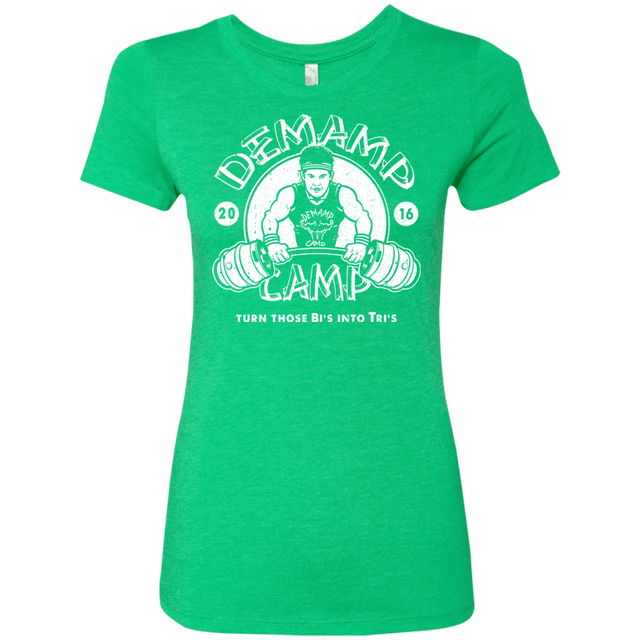 T-Shirts Envy / Small Demamp Camp Women's Triblend T-Shirt