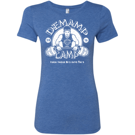 T-Shirts Vintage Royal / Small Demamp Camp Women's Triblend T-Shirt