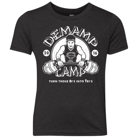 T-Shirts Vintage Black / YXS Demamp Camp Youth Triblend T-Shirt