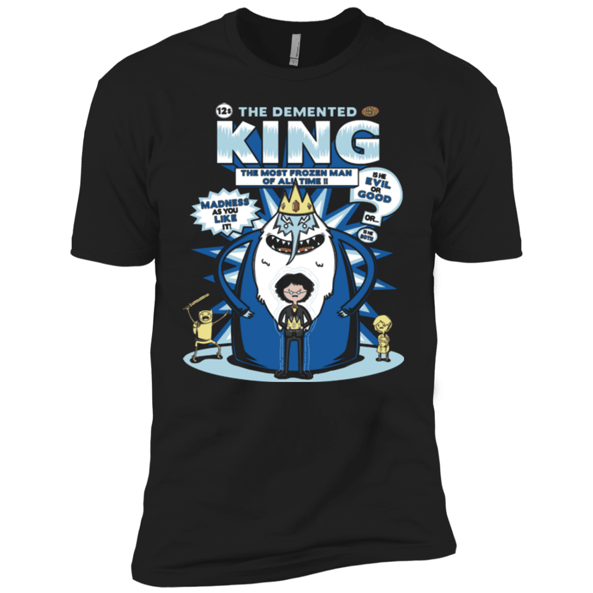 T-Shirts Black / YXS Demented king Boys Premium T-Shirt