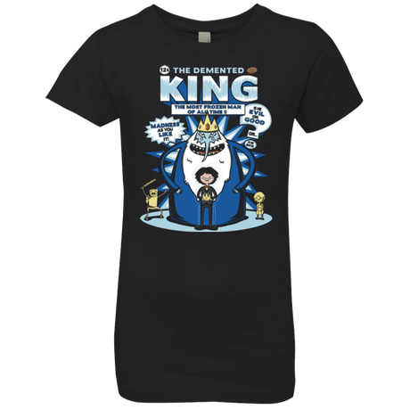 T-Shirts Black / YXS Demented king Girls Premium T-Shirt